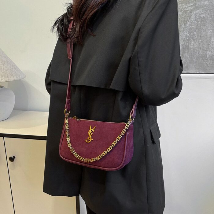 Luxury YSL Crossbody Handbag - Image 2