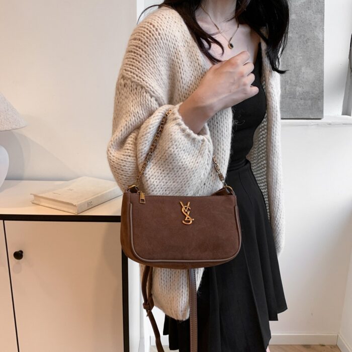 Luxury YSL Crossbody Handbag - Image 5