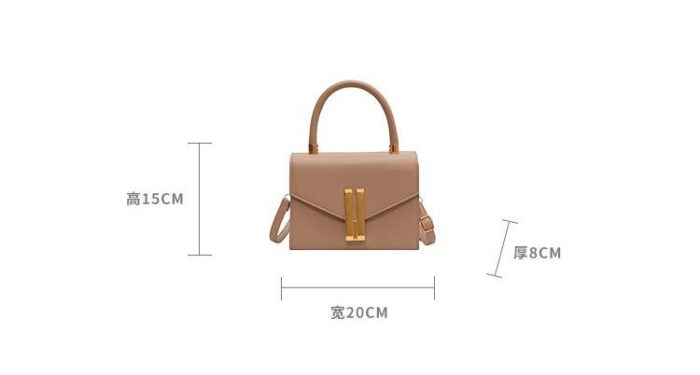 Premium Candy Color Top-Handle Handbag - Image 3
