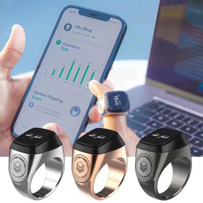 Smart Tasbeeh Zikr Counter Ring