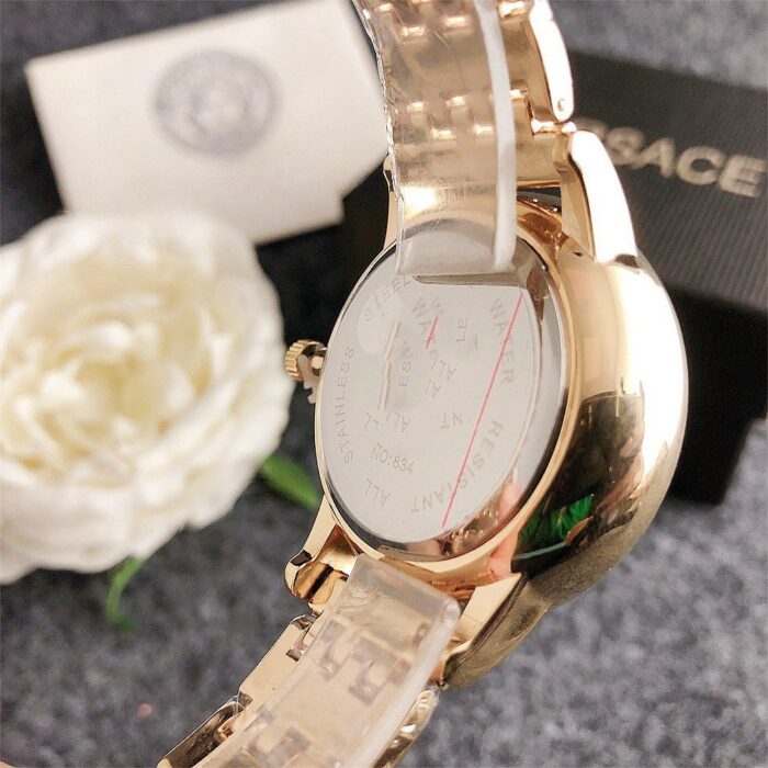Versace Rose Gold Luxury Wristwatch for Women (A-Grade) - Image 2