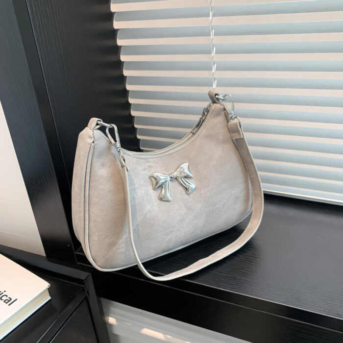 Bow Design Underarm Bag - Image 2