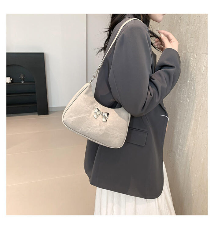 Bow Design Underarm Bag - Image 5