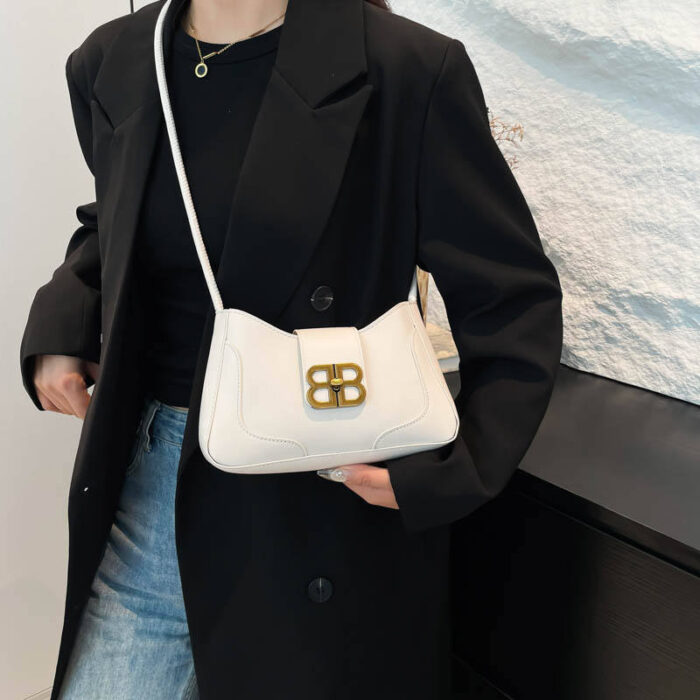Women's Fashion Work Satchel Crossbody Bag - Image 4